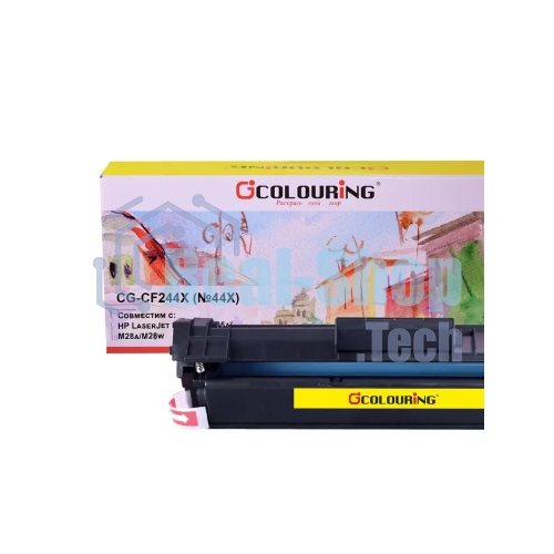 Картридж лазерный Colouring CG-CF244X (№44X) черный (2000 копий) для принтеров HP LaserJet Pro M15/M15a/M28a/M28w