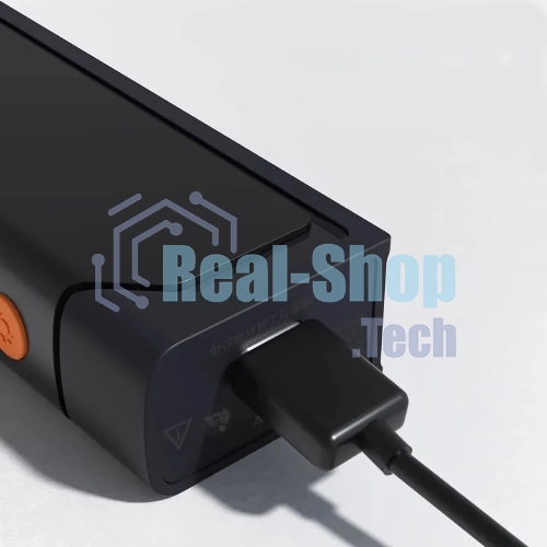 Лазерный дальномер Deli DL331140 Home Series черный диапазон измерений 0,05~40м, точность измерения ±3мм, 370 мАч, OLED дисплей, Type-C, вес 48 грамм, эксклюзивный дизайн