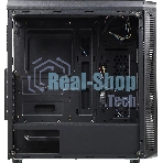 Компьютерный корпус Accord JP-X черный без БП ATX 2xUSB 2.0 1xUSB 3.0 bott PSU