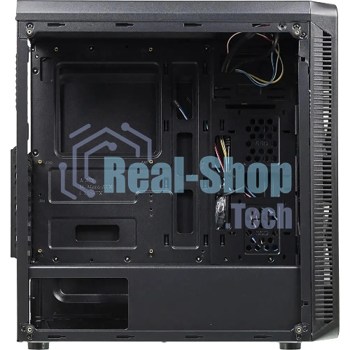 Компьютерный корпус Accord JP-X черный без БП ATX 2xUSB 2.0 1xUSB 3.0 bott PSU