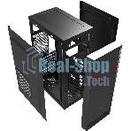 Компьютерный корпус Digma DCC-MD302 черный без БП ATX 1x80мм 3x120мм 2xUSB 2.0 2xUSB 3.0 audio