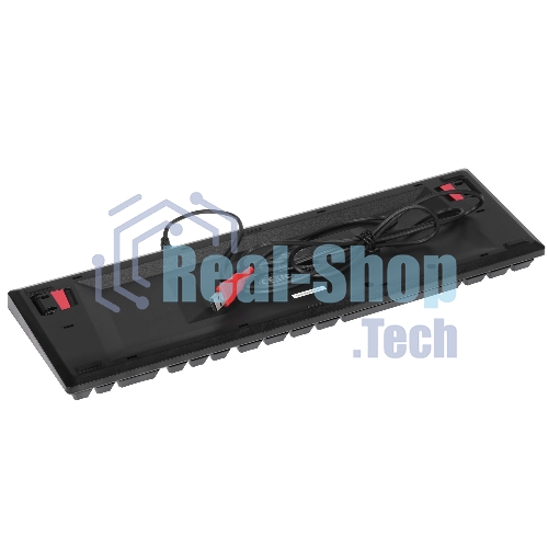 Клавиатура проводная A4Tech B760 механическая черный/серый USB Gamer LED