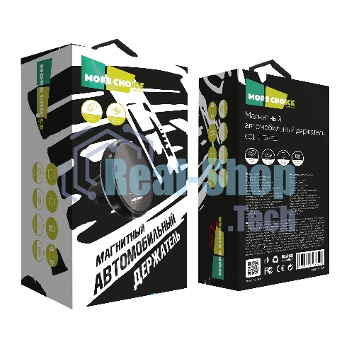 Автомобильный держатель MORE CHOICE C01 черный