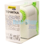 Точилка для карандашей механическая Silwerhof Color, 1 отверстие, зеленый