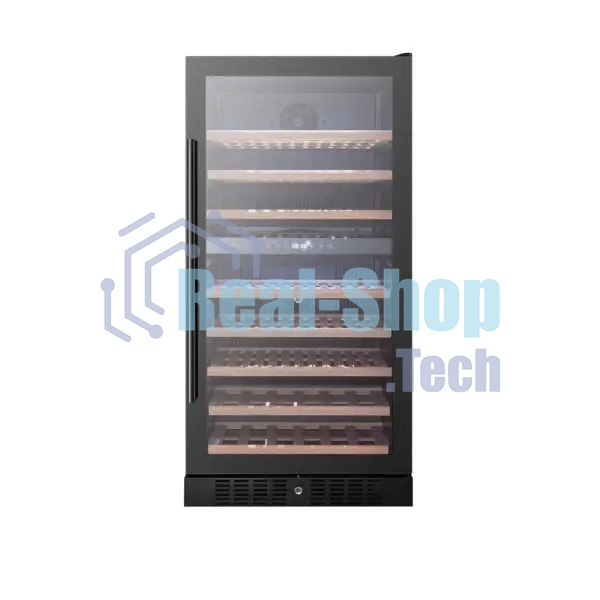 Винный шкаф Temptech CL120DB черный, 261 л, 2 отсека, 94 бут., класс G