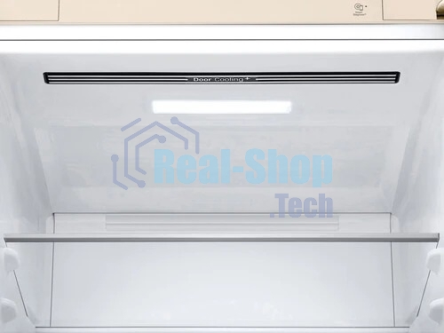 Холодильник LG GC-B459AEMW бежевый двухкамерный 234/110л морозилка снизу, No Frost