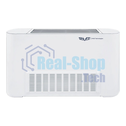 Фанкойл напольно-потолочный Shuft SFF-600 1050 м/ч, 17,5 л/мин, 60 м², 6/6,9 кВт, 52 дБ