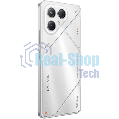 Смартфон Tecno Pova 7 5G LJ7, 8/256Gb, серебристый