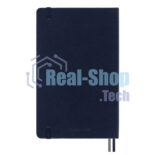 Блокнот Moleskine CLASSIC EXPENDED QP062EXPB20 Large 130х210 мм 400 стр. нелинованный твердая обложка синий сапфир