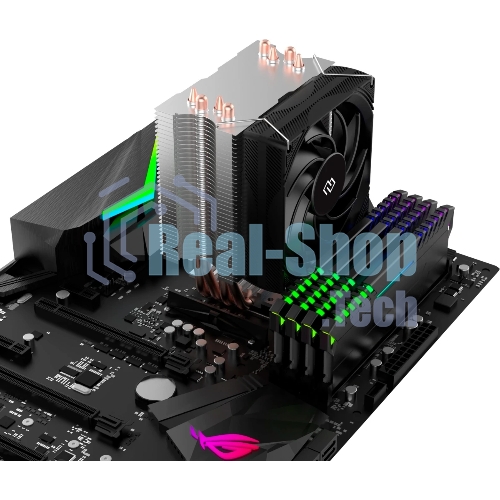 Кулер для процессора Digma D-CPC150-PWM1 Soc-AM5/AM4/1200/1700/1851 4-pin Al+Cu 150W Ret