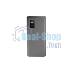 Портативный аккумулятор OLMIO QR-20, 20000mAh, 22.5W, QuickCharge3.0/PowerDelivery, LCD, серый