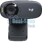 Веб-камера Logitech C310 HD 1280x720, 30 кадр/с, USB Type-A, микрофон (шумоподавление), автоосвещение, универсальное крепление