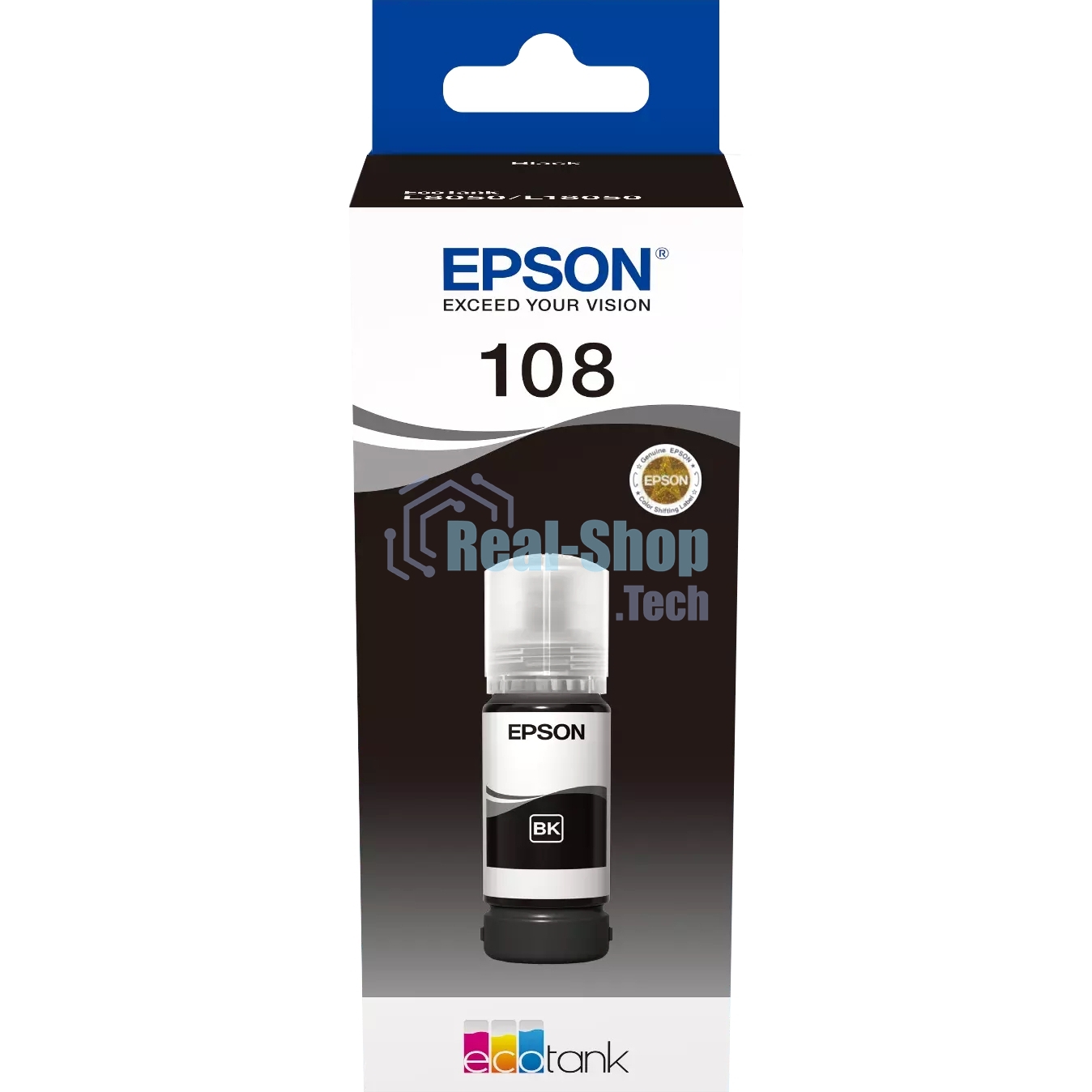 Контейнер с черными чернилами Epson C13T09C14A