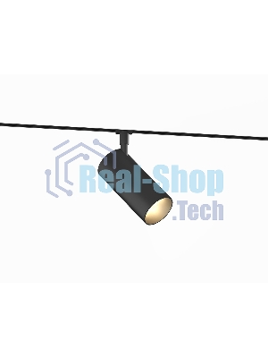 Трековый светильник GL2310 BK черный IP20 18W 3CCT 3000/4200/6400K 48V D55*120