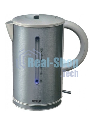Чайник электрический Mystery MEK-1614 1.7 л, 2200 Вт, серый (корпус: пластик)
