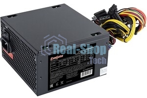 Кабель питания ExeGate Power EC-0,5P (C13->C14, VDE-250V-3*1.0мм2, медь, черный, 16A, 0.5 м)