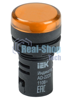 Арматура светосигнальная AD-22DS 230В жел. IEK BLS10-ADDS-230-K05