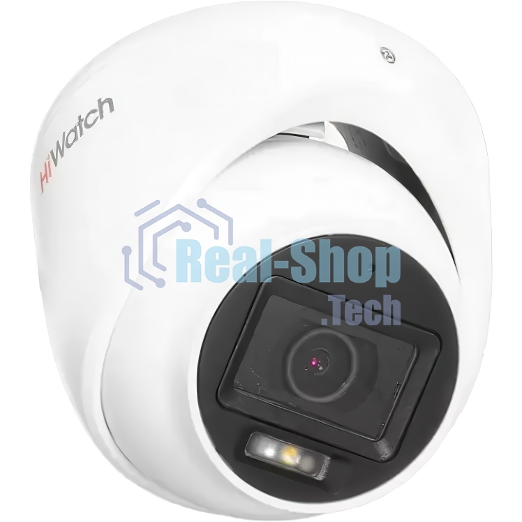 Камера видеонаблюдения аналоговая HiWatch DS-T203A(B) (2.8мм) 2.8-2.8мм цв.