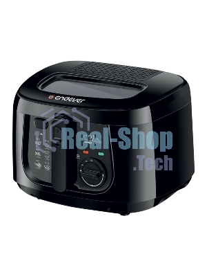 Фритюрница Endever Skyline FR-110 чёрный, 1800 Вт, 2.5 л, антипригарное покрытие