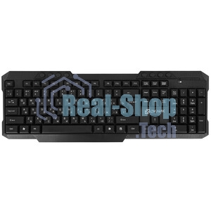 Комплект клавиатура+мышь Oklick 205MK беспроводной, USB, 1600 DPI, чёрный