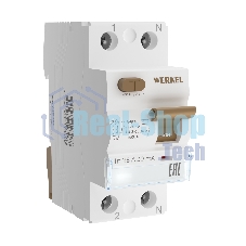 Устройство защитного отключения Werkel 1P+N 25 A 30 mА АС 6 kА W912P256