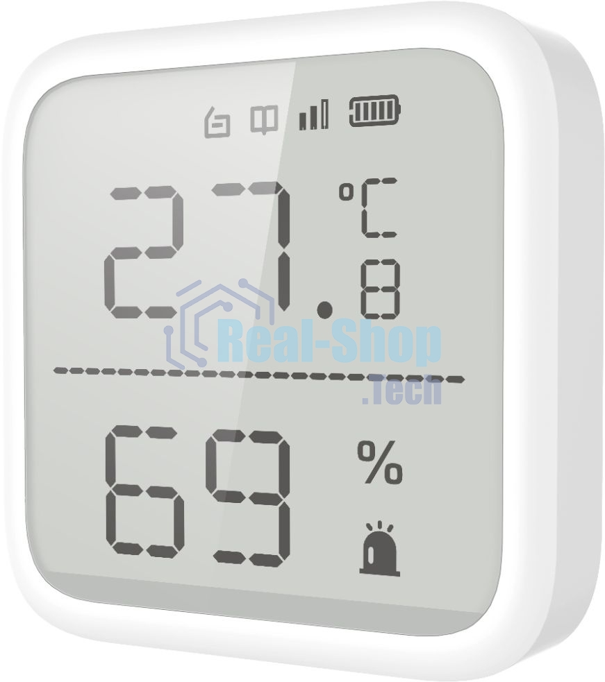 Датчик темпер./влажн. Hikvision DS-PDTPH-E-WE