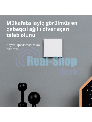 Выключатель умный одноклавишный Aqara Smart Wall Switch H1 (WS-EUK01)