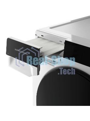 Сушильная машина Kuppersberg DM 590 W белый, 10 кг, сушка - тепловой насос, программ - 16, 60 x 85 x 62 см