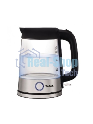 Электрочайник Tefal KI750D30 серебристый, 1.7 л, 2400 Вт, скрытый нагревательный элемент