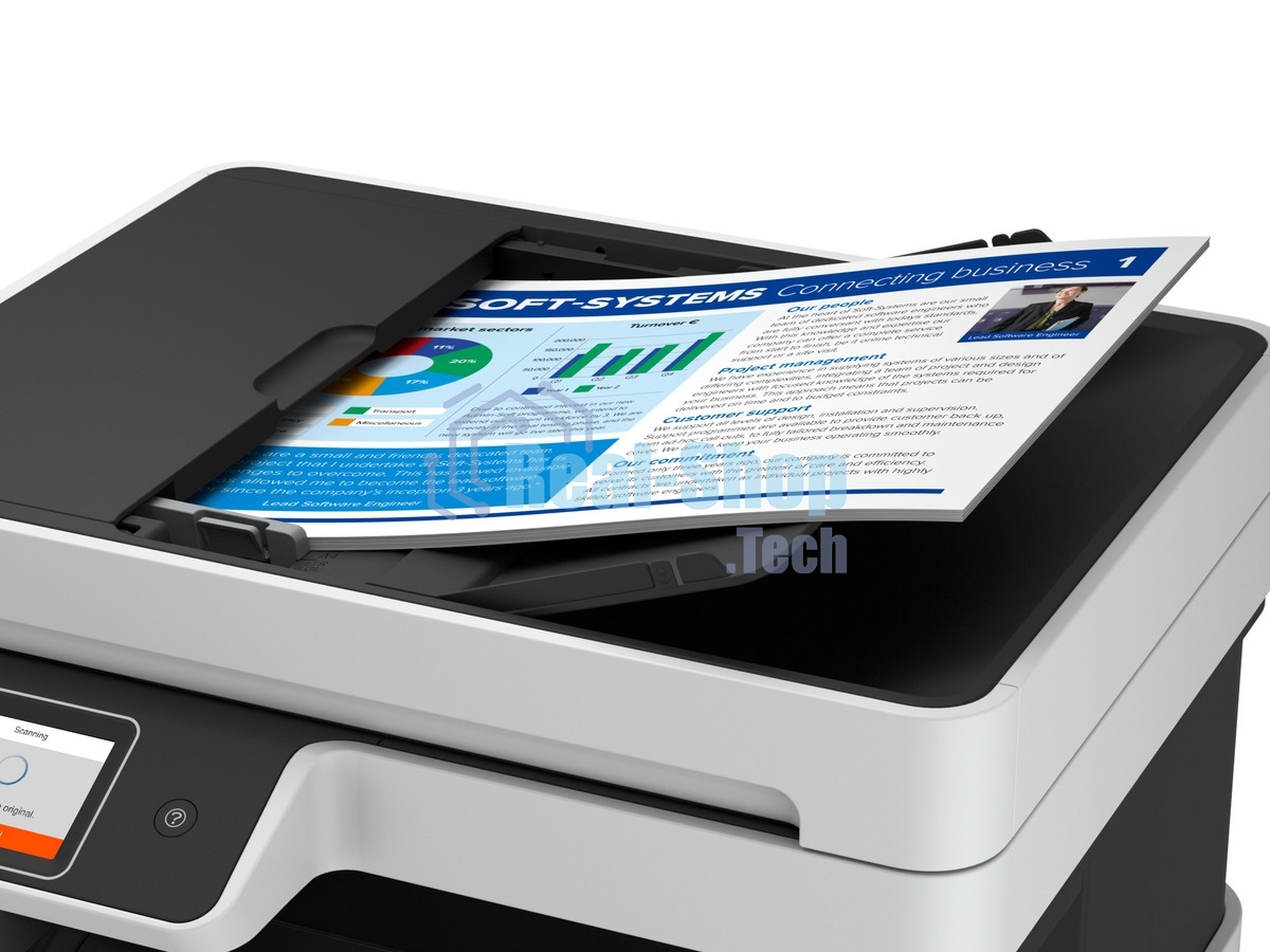 МФУ струйное Epson L6490 (C11CJ88405), A4, цветной, печ. до 17 стр/мин. (ч/б) до 9.5 стр/мин. (цвет), 1200 x 4800 dpi (печать) 1200x2400dpi (скан.), USB, RJ-45, Wi-Fi