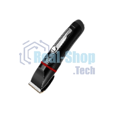 Машинка для стрижки волос Centek CT-2101 черный 3 Вт, LED, Li-Ion1200 до 3 часов, USB зарядка, 6 насадок