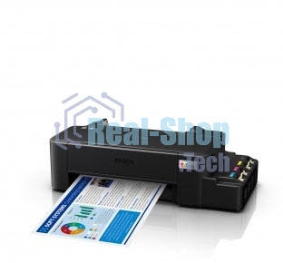 Принтер струйный Epson L121 (C11CD76414), A4, цветной, печ. до 9 стр/мин. (ч/б) до 4.8 стр/мин. (цвет), 720 x 720 dpi, USB
