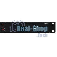 Автоматический ввод резерва ELEMY RACK ATS, 1U, 220В, 16А, OLED, Ethernet, in (2) C20, out (1) C19 (9) C13