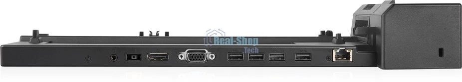 USB-концентратор Lenovo ThinkPad Basic Docking Station - 90W, 2xUSB 3.1, 2xUSB2.0,Gigabit Ethernet, 1xDP, 1x VGA,1xCombo Audio Port, DC-IN, Kensington slot, Key lock for L480, L580, T480, T480s, T580, X280, P52s, X1 Carbon G6