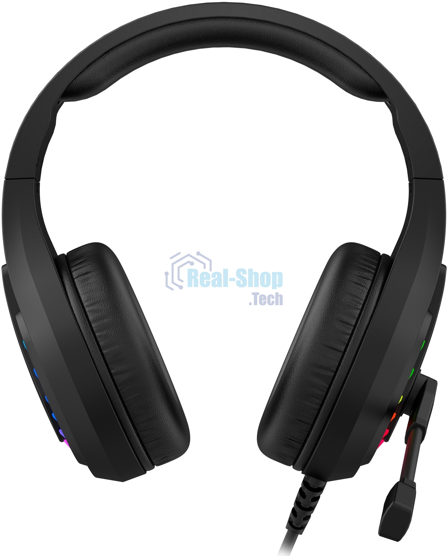 Гарнитура Bloody G230P чёрный, проводная, USB, подсветка