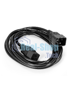 Кабель питания (UPS) ExeGate Special EC20-3S (IEC 320 C19->C20, 3*1.5мм2, CCA, черный, 3м)