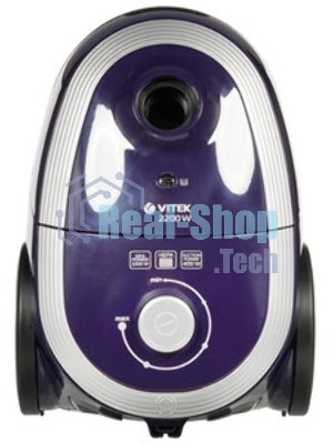 Пылесос Vitek VT-8138 коричневый/черный, 350/2200 Вт, уборка сухая, пылесборник мешок 2 л