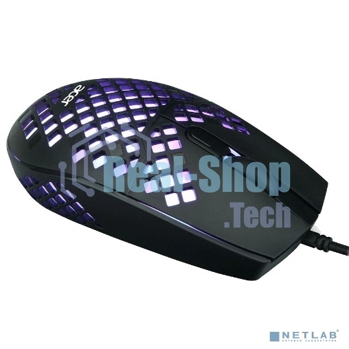 Мышь проводная Acer OMW134 черный, 3200 dpi, USB, кнопки - 6