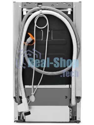 Встраиваемая посудомоечная машина ELECTROLUX EEG63400L/Встраиваемая узкая посудомоечная машина, загрузка на 10 комплектов посуды, сенсорное управление, 8 программ, 44.6x55x82 см, черный, сушка: стандартная (конденсация), индикация на полу: проекция дисплея