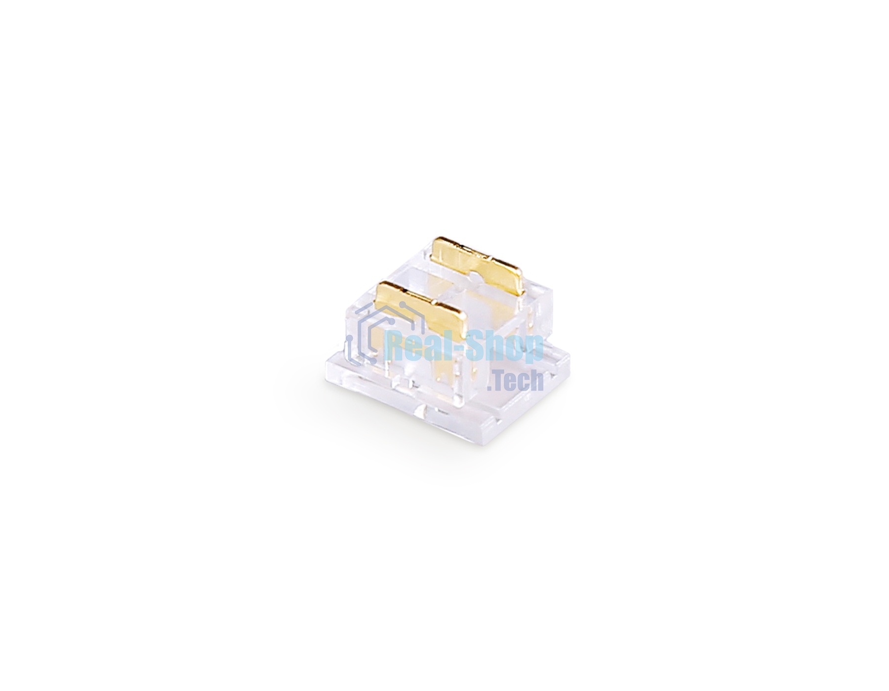 GS6361 Соединитель прямой COB 12/24V для лент 8/10mm (2 конт.) (10шт)