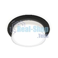 Комплект встраиваемого светильника Ambrella light XC7622043 SBK/FR/CL черный песок/белый матовый/прозрачный MR16 GU5.3 (C7622, N7160)