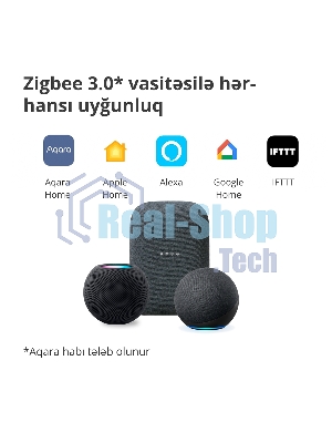 Выключатель умный одноклавишный Aqara Smart Wall Switch H1 (WS-EUK01)