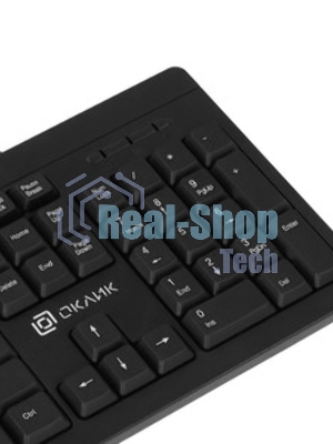 Клавиатура Oklick 95M проводная, USB Type-A, чёрный