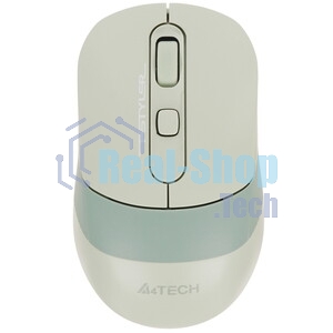 Мышь беспроводная A4Tech Fstyler FB10C зеленый, 2000 dpi, радиоканал, Bluetooth, USB, кнопки - 4