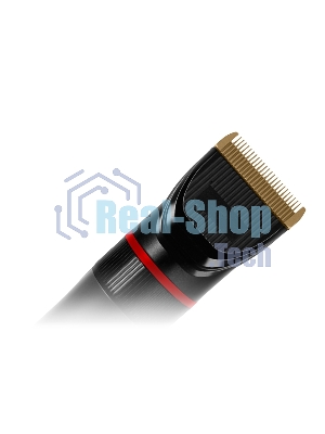 Машинка для стрижки волос Centek CT-2101 черный 3 Вт, LED, Li-Ion1200 до 3 часов, USB зарядка, 6 насадок
