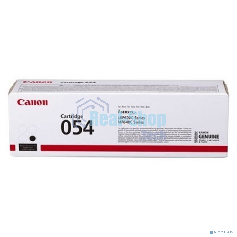 Картридж лазерный Canon 054H BK черный, увеличенной емкости для Canon i-Sensys LBP621Cw, Canon i-Sensys LBP621, Canon i-Sensys LBP623Cdw, Canon i-Sensys LBP623, Canon i-Sensys MF641Cw, Canon i-Sensys MF641, Canon i-Sensys MF643Cdw, Canon i-Sensys MF643, Canon i-Sensys MF645Cx, Canon i-Sensys MF645 3100 стр