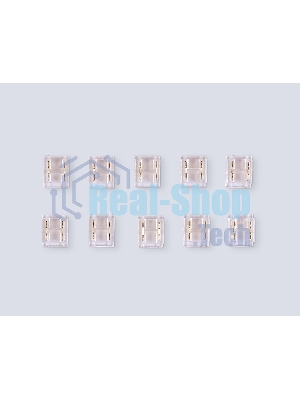GS6361 Соединитель прямой COB 12/24V для лент 8/10mm (2 конт.) (10шт)