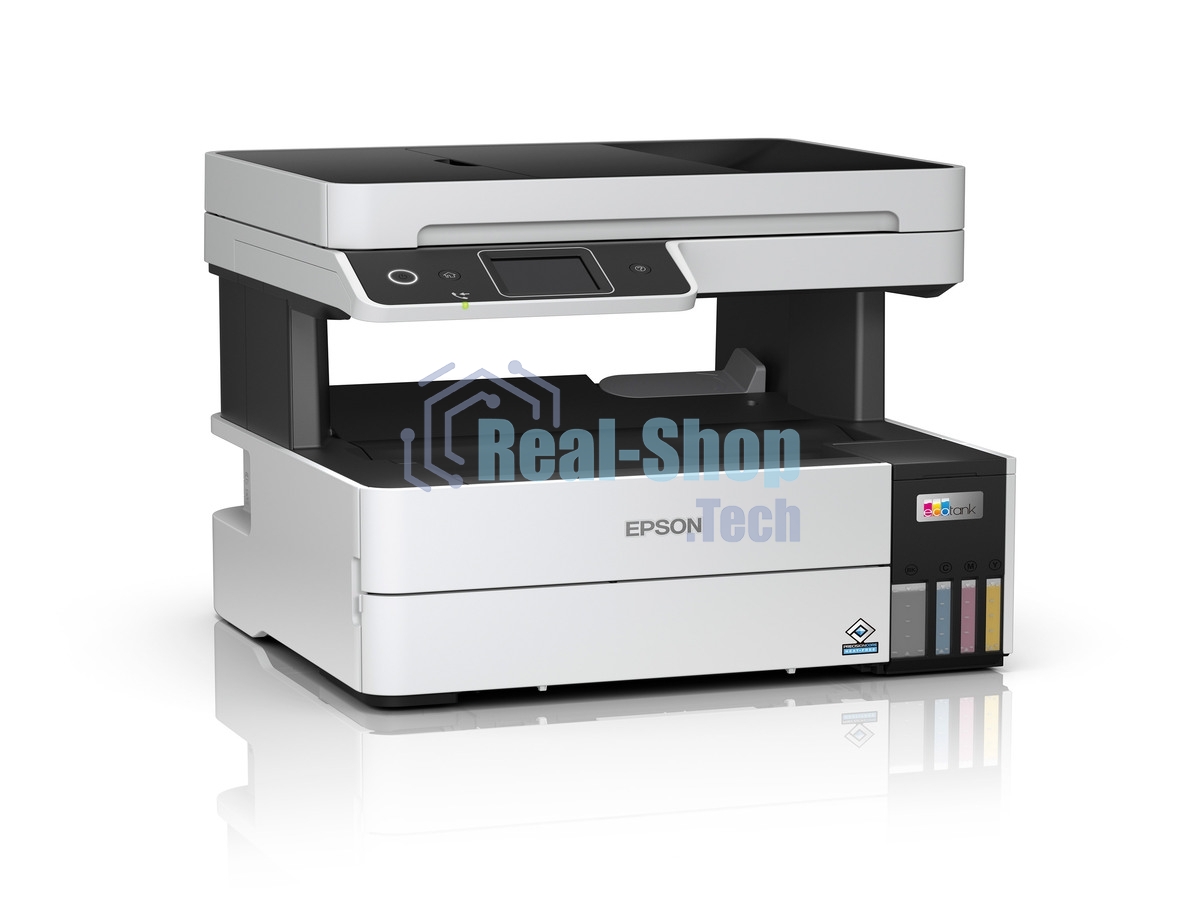 МФУ струйное Epson L6490 (C11CJ88405), A4, цветной, печ. до 17 стр/мин. (ч/б) до 9.5 стр/мин. (цвет), 1200 x 4800 dpi (печать) 1200x2400dpi (скан.), USB, RJ-45, Wi-Fi