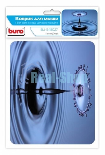 Коврик для мыши Buro BU-S48027 рисунок/капля