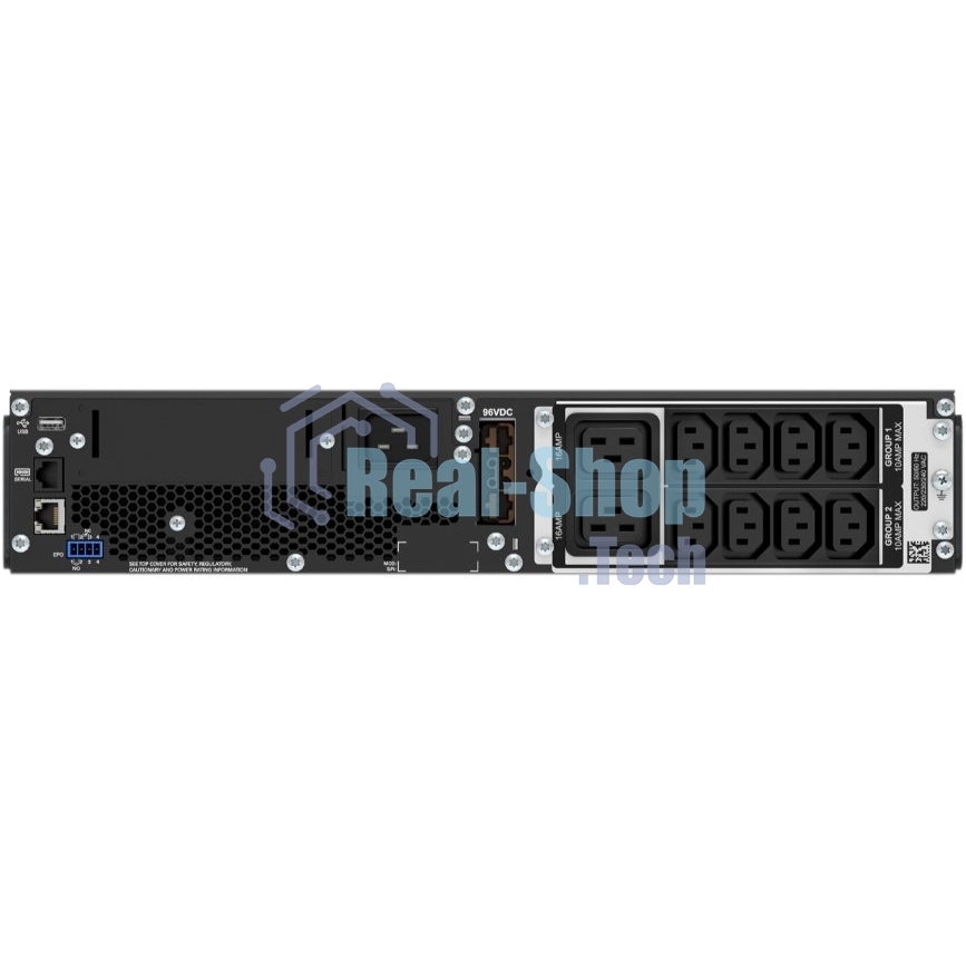Источник бесперебойного питания APC Smart-UPS SRT SRT3000RMXLI/3000 ВА/2700 Вт/8xIEC320 С13, 2xIEC320 С19